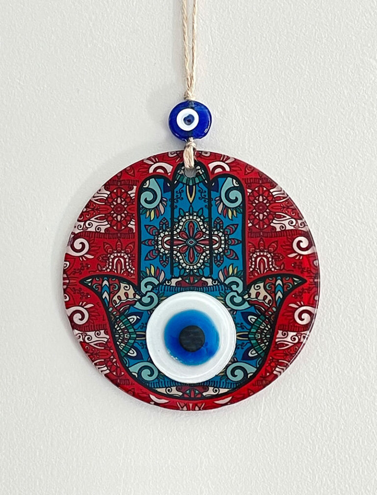 Hamza's hand evil eye ornament - Antaquia