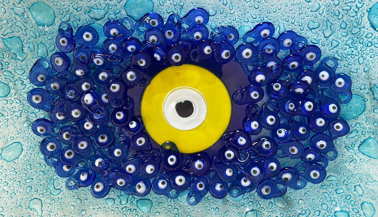 A guide to the 'evil eye' motif and how to use it in decorating