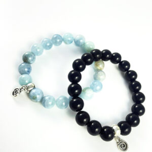 Aquamarine gemstone bracelet