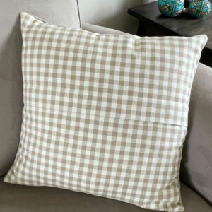 Leah Checkered Pillow Case
