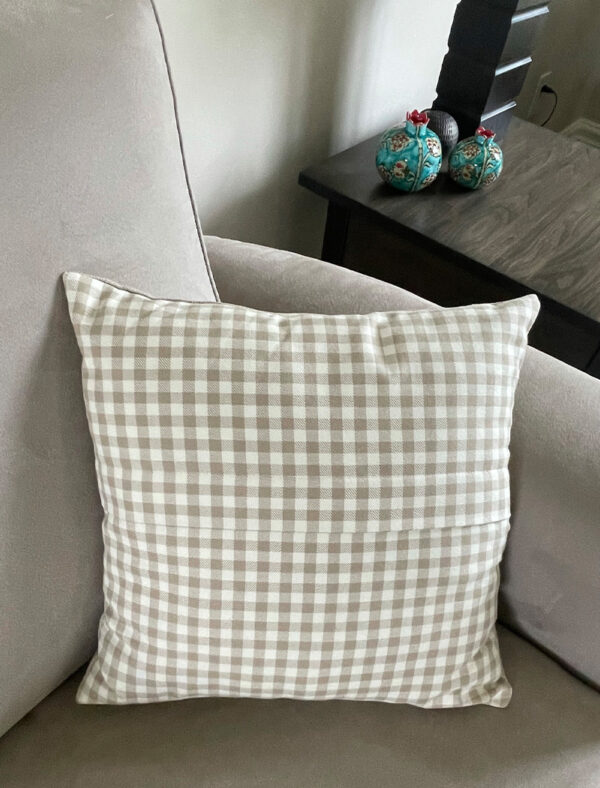 Leah Checkered Pillow Case